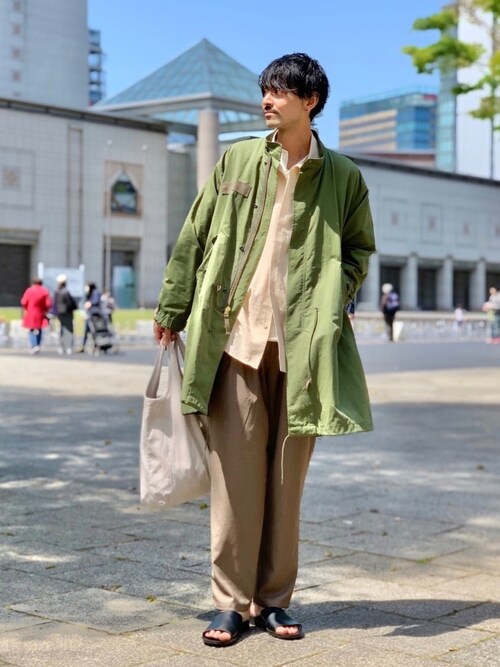 Journal Standard Relume みなとみらい店yamaさんのモッズコートを使ったコーディネート Zozotown