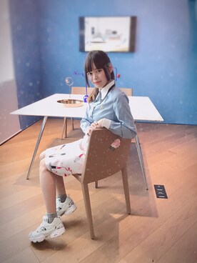 ⑅ 𝔪 𝔞 𝔯 𝔦 ⑅さん(レディース・155cm)の春コーディネート