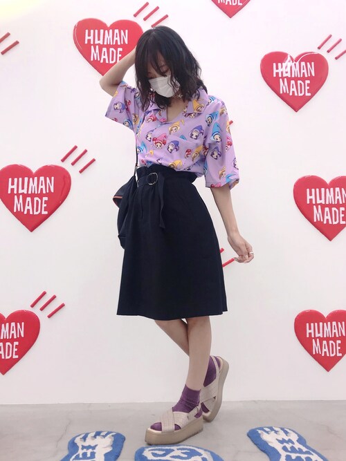 WC（ダブル シー）の「∴WC/おジャ魔女どれみ総柄シャツ（シャツ