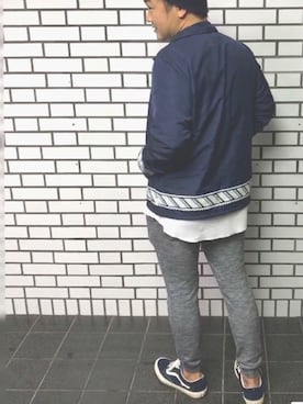 「URBAN RESEARCH Sonny Label（アーバンリサーチサニーレーベル）のアイテム（ナイロンジャケット）」を使った、たっけんじーでるゔぃんじんさん（メンズ・174cm）の秋コーディネート