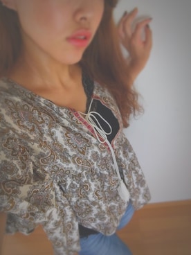 Nagao Kanonさん（レディース・162cm）の夏コーディネート