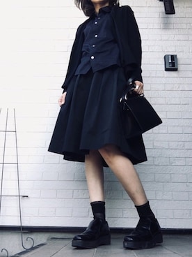 「Y'SACCS（イザック）のアイテム」を使った、SAIさん（レディース・166cm）の春コーディネート