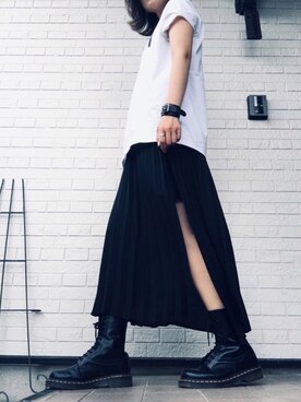 「ロック」｜SAIさん（レディース・165cm）の夏コーディネート