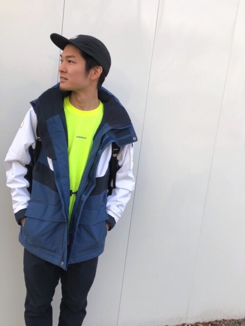竹内一真 Helly Hansenのマウンテンパーカーを使ったコーディネート Wear