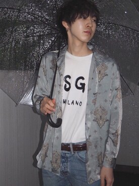 「ネルシャツ」｜Ryosukeさん（メンズ・177cm・10代）の冬コーディネート