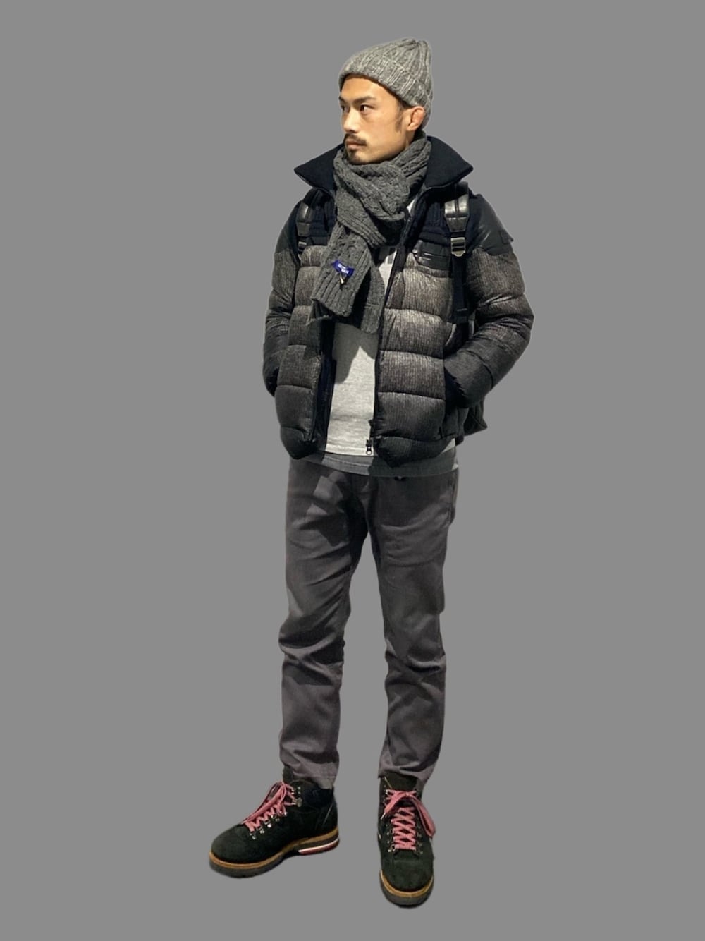 JUNYA WATANABE COMME des GARCONSのマフラーを使ったメンズ人気