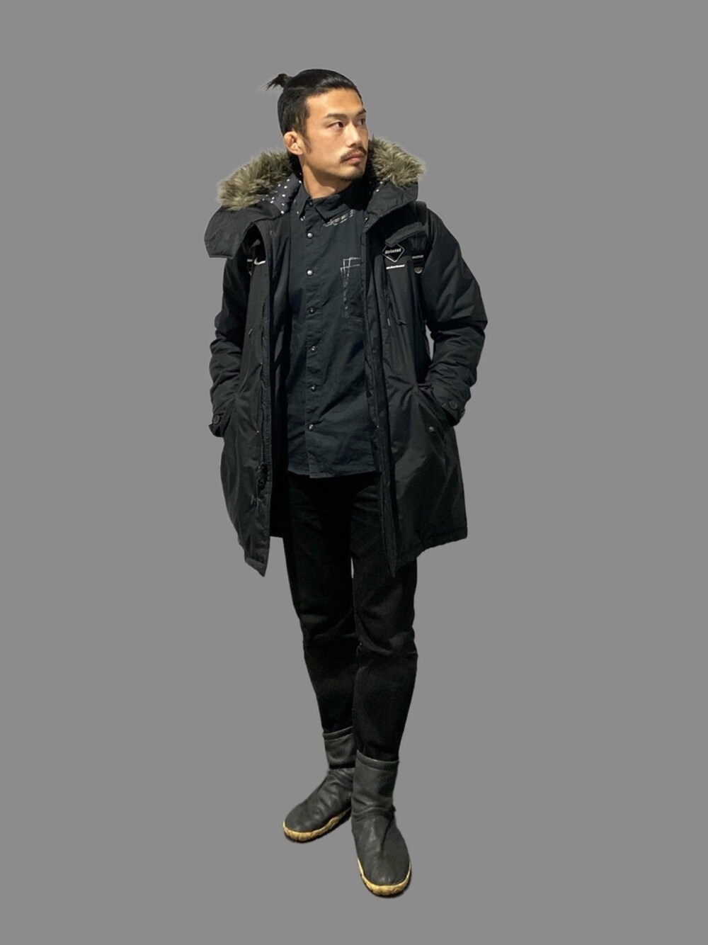 FCRB × NIKE モッズコート