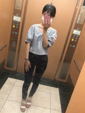 あかりさん（レディース・163cm）の夏コーディネート