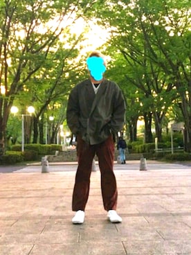 「superNova.（スーパーノヴァ）のアイテム（パンツ）」を使った、SPRINGさん（メンズ・171cm）の春コーディネート