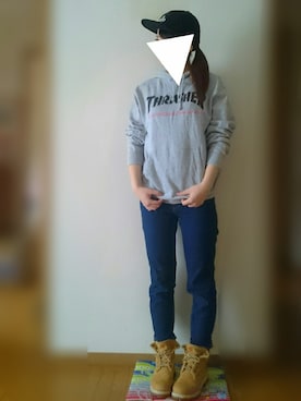 k.m♡mamaさん(レディース・157cm)の春コーディネート