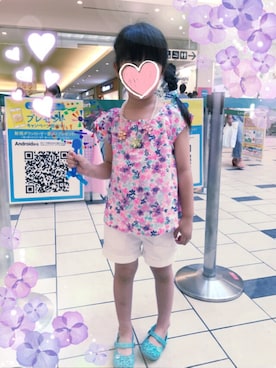 「Carter's（カーターズ）のアイテム（アクセサリー）」を使った、saburoumaruさん（キッズ・110cm）の夏コーディネート
