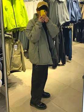 「GLOBAL WORK（グローバルワーク）のアイテム」を使った、takaraさん（メンズ・173cm）の冬コーディネート