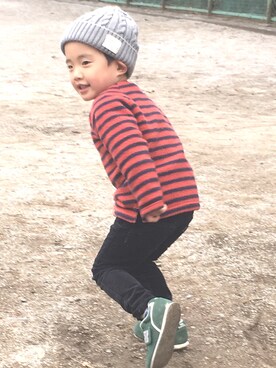 Ryoootanさん（キッズ・100cm）の冬コーディネート