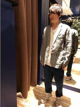 「HVC」｜「アイテム（ジャケット/アウター）」を使った、HVCあまがさきキューズモール店さん（メンズ・170cm）の春コーディネート