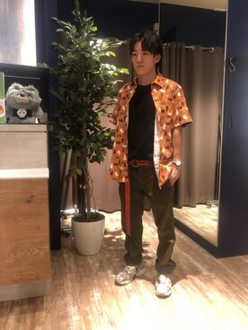 「HVC」｜「アイテム（トップス）」を使った、HVCあまがさきキューズモール店さん（メンズ・172cm）の夏コーディネート