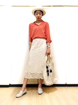 「Country」｜Ning さん（レディース・159cm）の春コーディネート