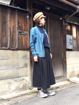 kaori_hinataさん（レディース・153cm）の春コーディネート