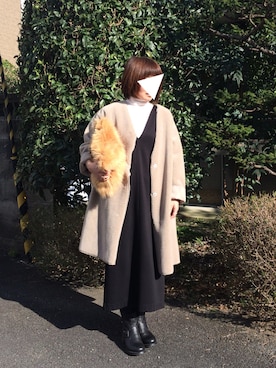 kaori_hinataさん（レディース・153cm）の冬コーディネート