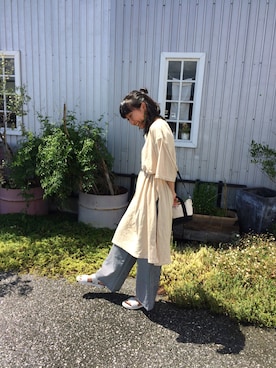 kaori_hinataさん（レディース・155cm）の夏コーディネート