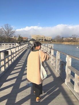 kaori_hinataさん（レディース・155cm）の冬コーディネート
