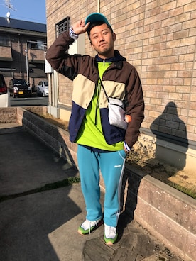 「supreme akira」｜りょたじょぼ3さん（メンズ・176cm）の秋コーディネート