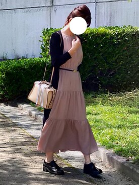 「BARCOS（バルコス）のアイテム」を使った、ローズさん（レディース・164cm）の秋コーディネート