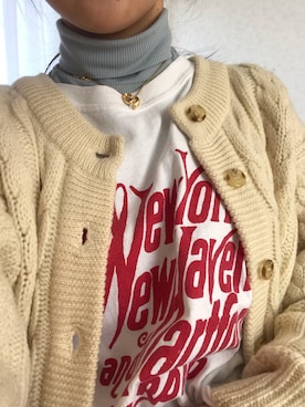 「GIVENCHY」｜「アイテム（アクセサリー）」を使った、プリンアラモードさん（レディース・145cm）の冬コーディネート