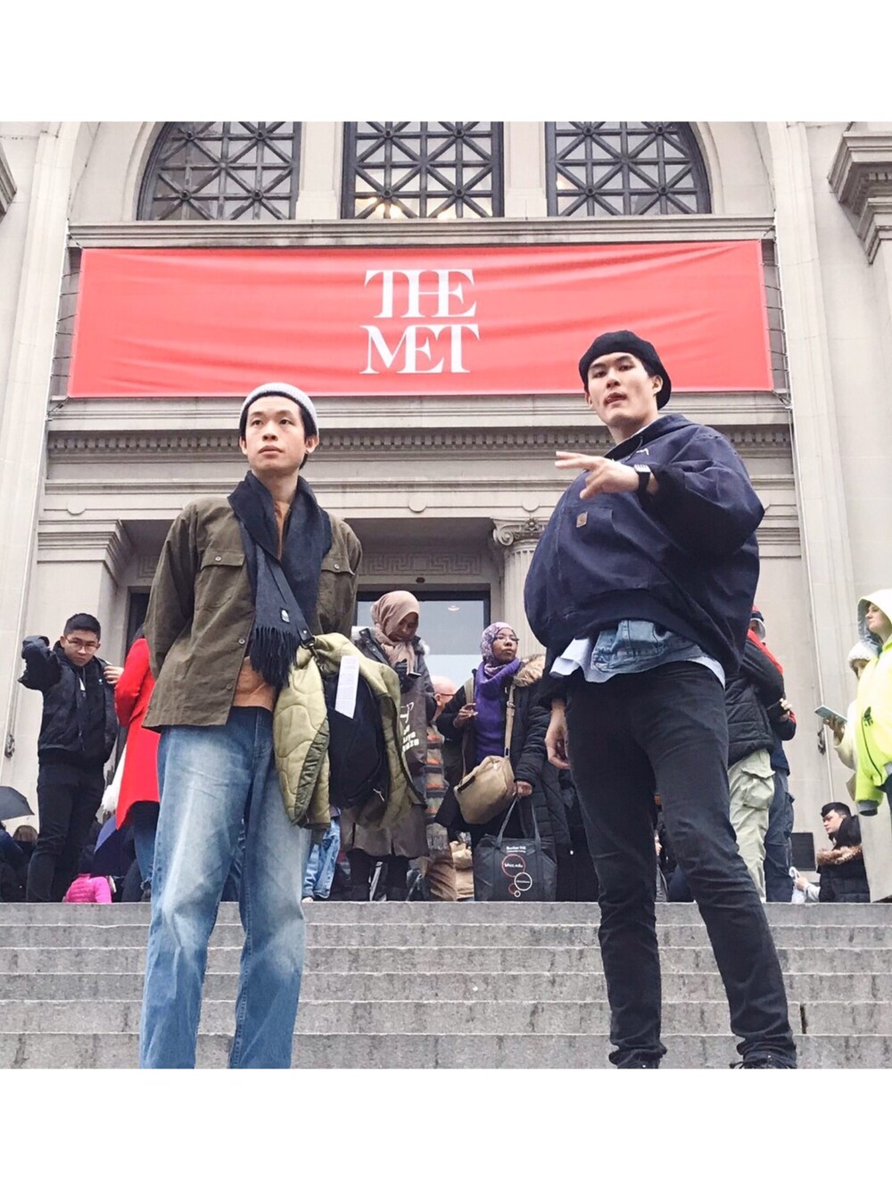 「ootd、冬コーデ、男の子、台灣、Taiwan、travel、newyork」｜「MUJI Laboのアイテム（シャツ/ブラウス、グリーン系）」を使った、均伯さん（メンズ・171cm）の冬コーディネートの1枚目の写真