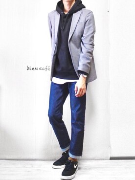 Rinさん（メンズ・175cm）の冬コーディネート