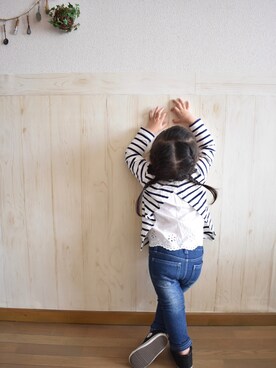 𝕽̤͓inon*゜さん(キッズ・90cm)の春コーディネート