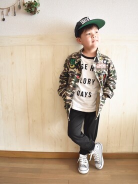 𝕽̤͓inon*゜さん(キッズ・110cm)の春コーディネート