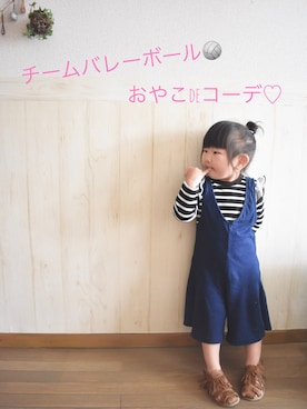 𝕽̤͓inon＊゜さん（キッズ・90cm）の春コーディネート