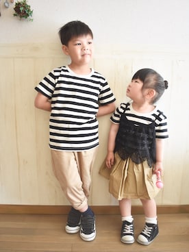 𝕽̤͓inon*゜さん(キッズ・110cm)の春コーディネート