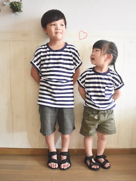 𝕽̤͓inon*゜さん(キッズ・110cm)の夏コーディネート