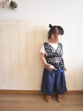 𝕽̤͓inon＊゜さん（キッズ・90cm）の夏コーディネート