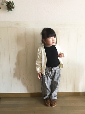 𝕽̤͓inon*゜さん(キッズ・90cm)の秋コーディネート