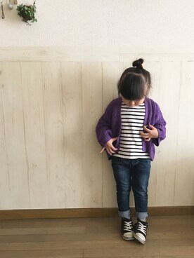 𝕽̤͓inon*゜さん(キッズ・90cm)の秋コーディネート