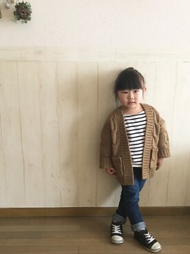 𝕽̤͓inon*゜さん(キッズ・90cm)の秋コーディネート