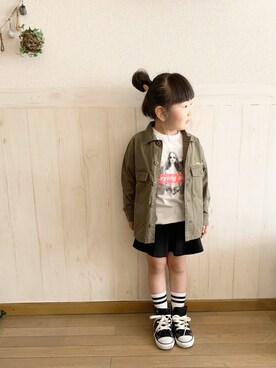 𝕽̤͓inon＊゜さん（キッズ・110cm）の春コーディネート