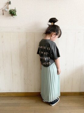 「LuncH（ランチ）のアイテム」を使った、𝕽̤͓inon＊゜さん（キッズ・110cm）の夏コーディネート