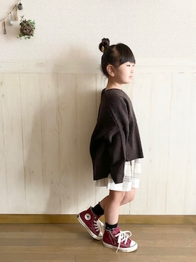 𝕽̤͓inon＊゜さん（キッズ・110cm）の冬コーディネート