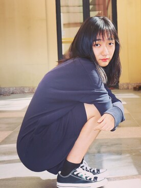 坚持背法条さんのコーディネート