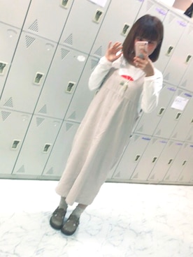 「keisuke kanda（ケイスケカンダ）のアイテム（Tシャツ/カットソー）」を使った、しょこらさん（レディース・157cm）の春コーディネート