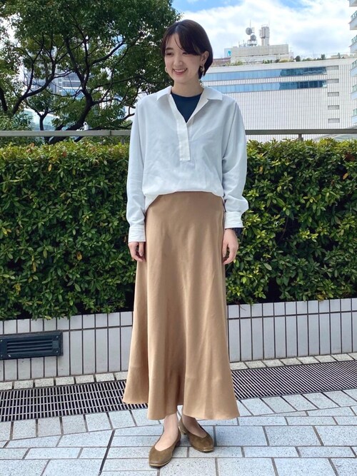 齋藤 オデット エ オディール スタッフ オデット エ オディール 名古屋タカシマヤ ゲートタワーモール Odette E Odileのパンプスを使ったコーディネート Wear