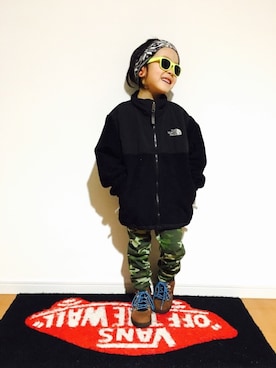 「アイテム（その他トップス）」を使った、リトさん（キッズ・110cm）の冬コーディネート