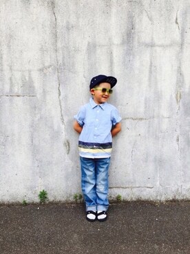 リトさん（キッズ・110cm）の夏コーディネート