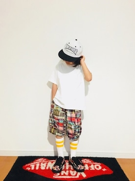 リトさん(キッズ・110cm)の夏コーディネート