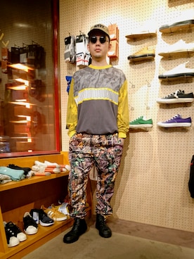 「RFW（アールエフダブル）のアイテム」を使った、yuuさん（メンズ・172cm）の秋コーディネート