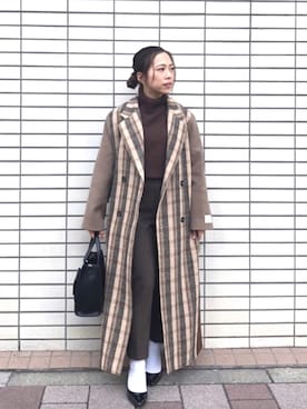 「アイテム（ピアス（両耳用））」を使った、Machiさん（レディース・150cm・20代）の秋コーディネート