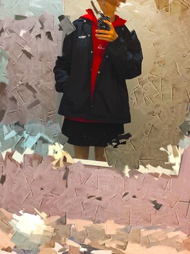 「UNDERCOVER（アンダーカバー）のアイテム（その他アウター）」を使った、y u r i @さん（レディース・169cm）の秋コーディネート